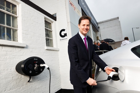 Clegg outlines low emission vehicle plans