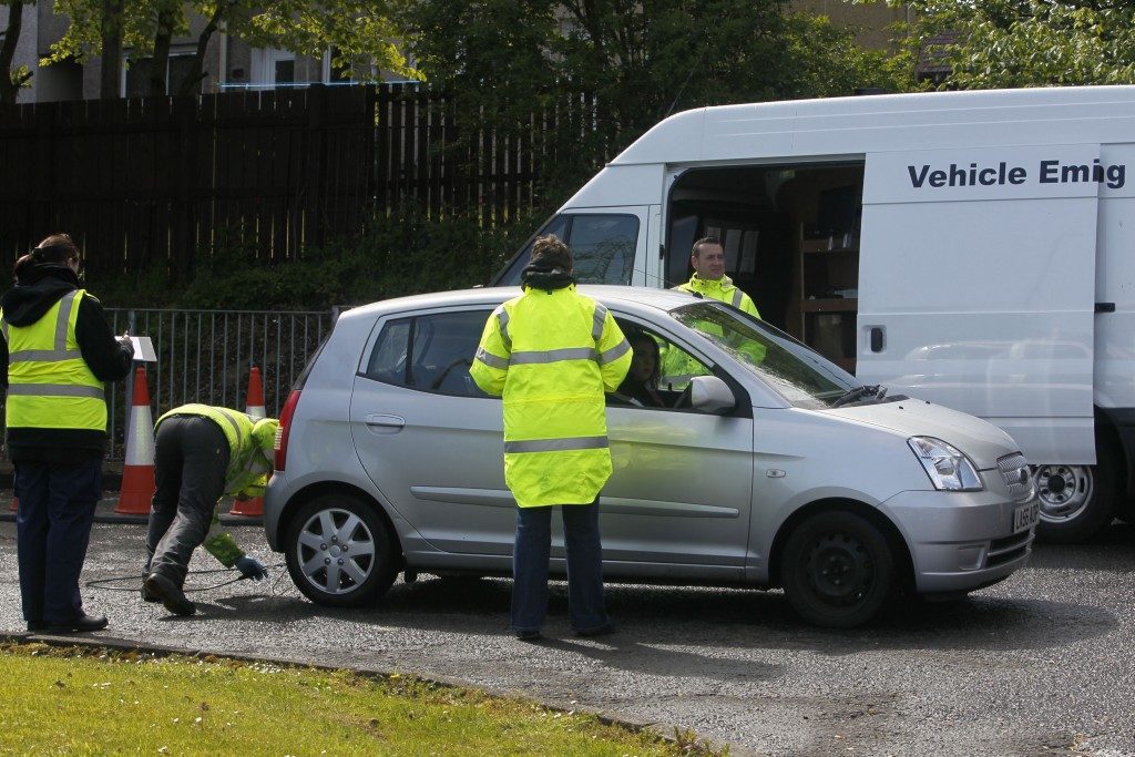 South Lanarkshire steps up car emission inspections