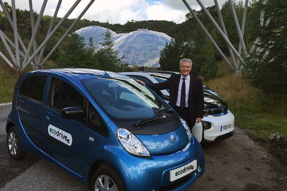Eden Project gains rapid electric car charge point