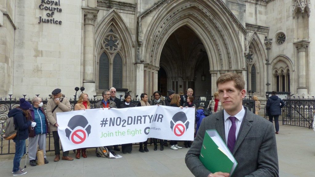 Government to face Judicial Review over NO2 pollution plan