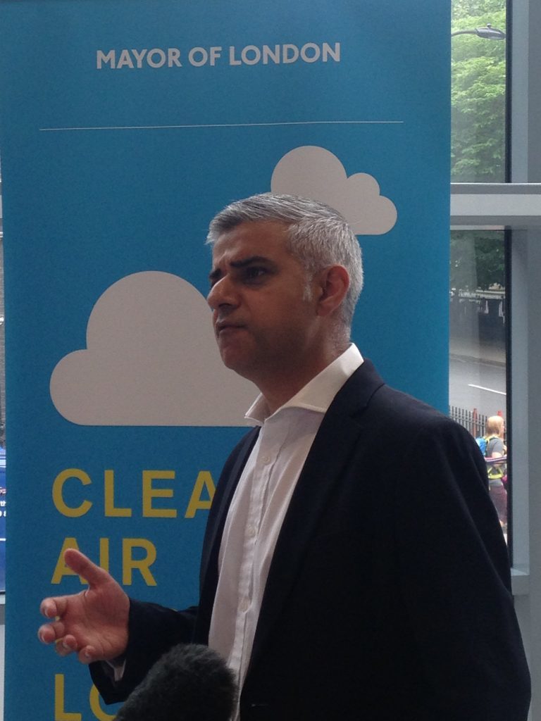Mayor of London hails impact of air quality measures