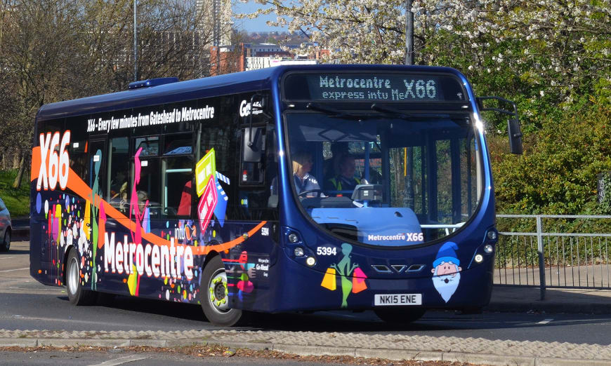 Go North East begins electric bus trial