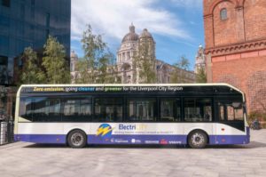Merseytravel trials ‘opp-charging’ electric bus