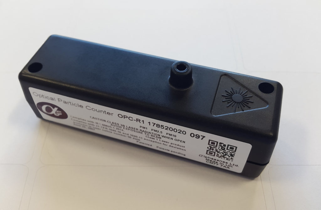 Alphasense launches compact OPC-R1 particulate sensor