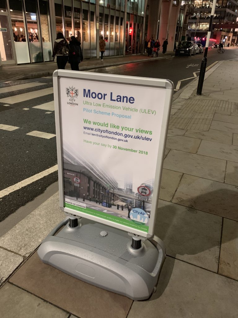 City of London to postpone ‘low-emission street’ pilot