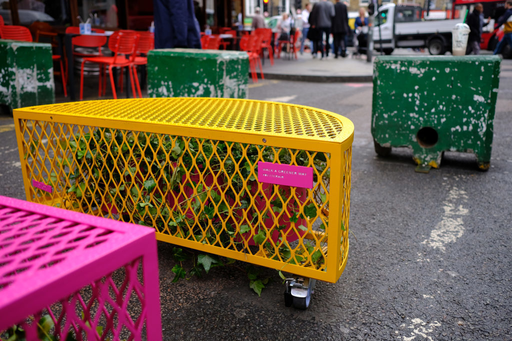 Bankside installs new air purifying benches
