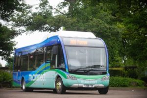 Electric bus service launches in rural Scotland