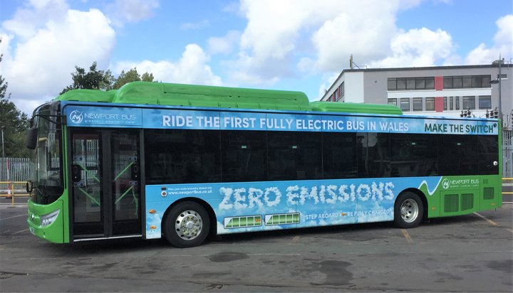 Wales to roll out first electric bus service