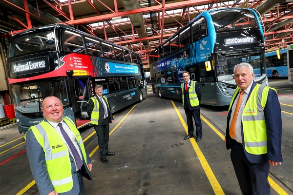 Coventry and Oxford set to become first all-electric bus cities