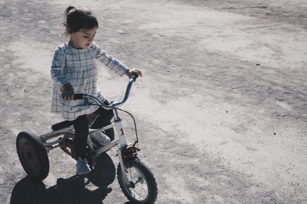 Babies on bikes are exposed to high air pollution