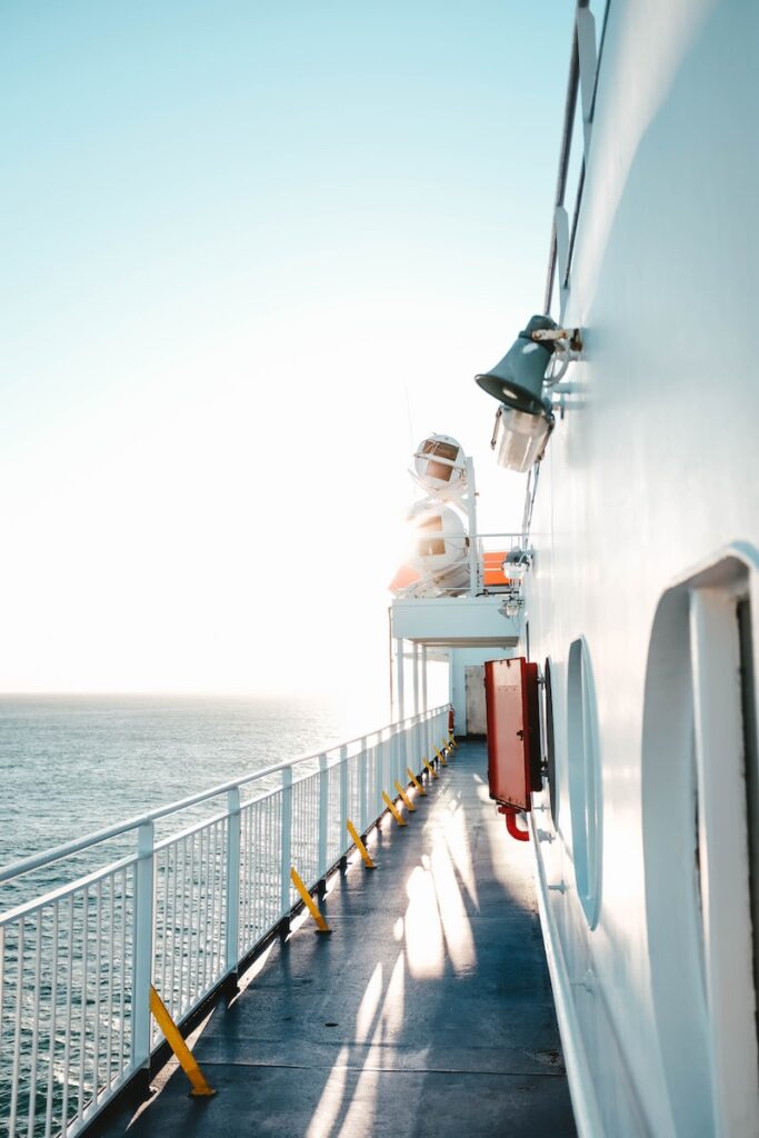 Filtered ferries reduce air pollution from sea travel