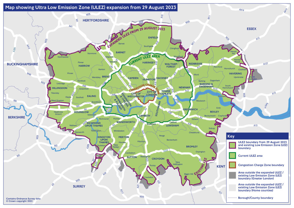 Five Conservative councils launch legal action over ULEZ expansion