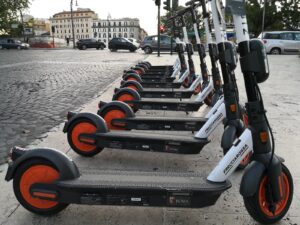 Micro-Mobility for Europe publish best practice for parking e-scooters and e-bikes