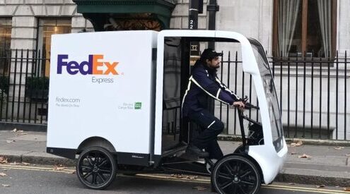 FedEx increase their electrically assisted delivery bike fleet